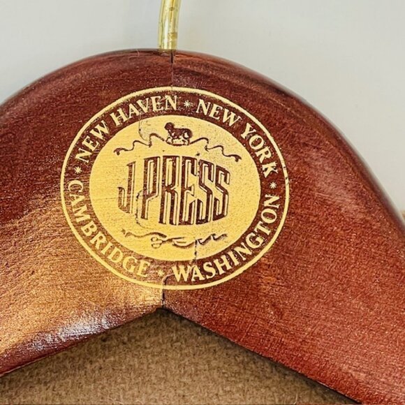 J. Press X Cardinal of Canada Wool MeltonTopcoat Overcoat Double Breasted 46L - Picture 5 of 13